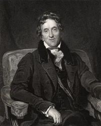 Sir John Soane, gravé par J. Thomson, de 